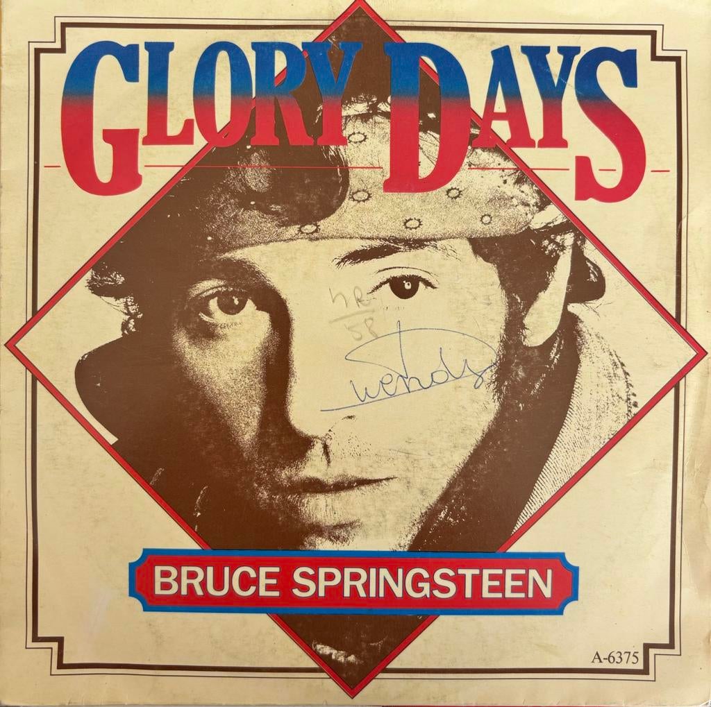 Bruce Springsteen- glory days - stand on it (7” vinyl)1985, Ophalen of Verzenden, Gebruikt