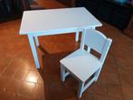 Kindertafel + stoeltje, Ophalen