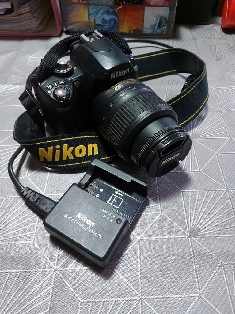 Nikon D60, Audio, Tv en Foto, Fotocamera's Digitaal, Gebruikt, Spiegelreflex, Nikon, Minder dan 4 keer, Ophalen