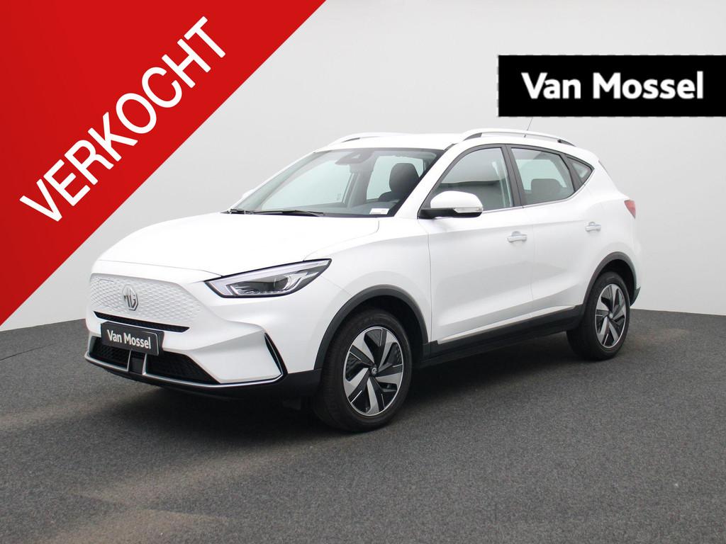 MG MG ZS EV EV Standard Range Comfort 50 kWh NAVI | LED | CA, Auto's, Stof, Gebruikt, ZS, Wit