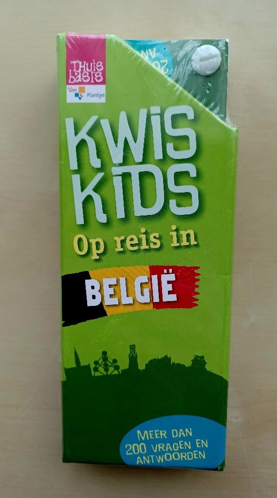 Kwis Kids/ Op reis in België / NIEUW, Kinderen en Baby's, Speelgoed | Educatief en Creatief, Nieuw, Taal en Lezen, Ontdekken, Ophalen of Verzenden