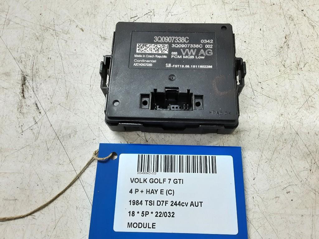 COMPUTER Volkswagen Golf VII (AUA) (3Q0907338C), Gebruikt, Volkswagen
