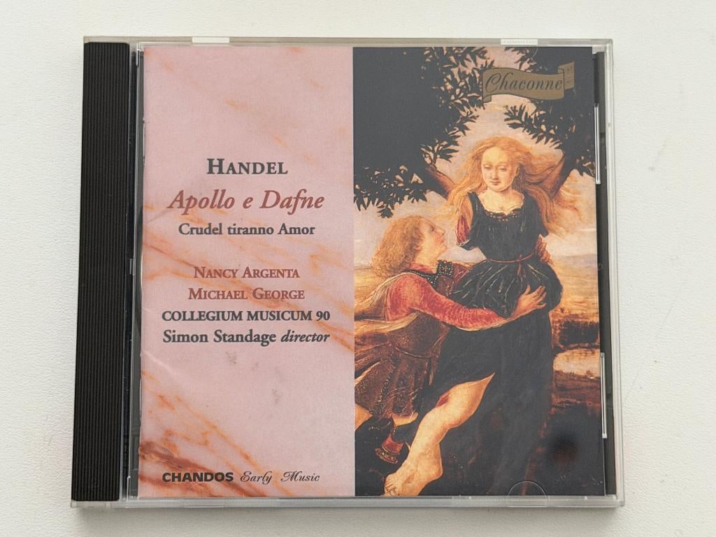 Handel - Apollo E Dafne / Crudel Tiranno Amor, CD & DVD, CD | Classique, Utilisé, Enlèvement ou Envoi