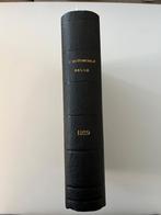 L'Automobile Belge 1929 Volledige jaargang ingebonden, Verzamelen, Ophalen of Verzenden, 1920 tot 1940, Tijdschrift