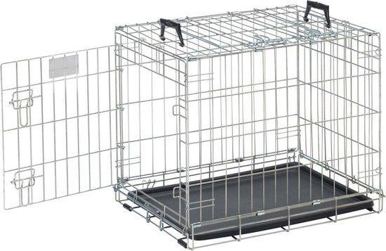 Large opklapbare Hondenbench SAVIC, Dieren en Toebehoren, Ophalen, Gebruikt