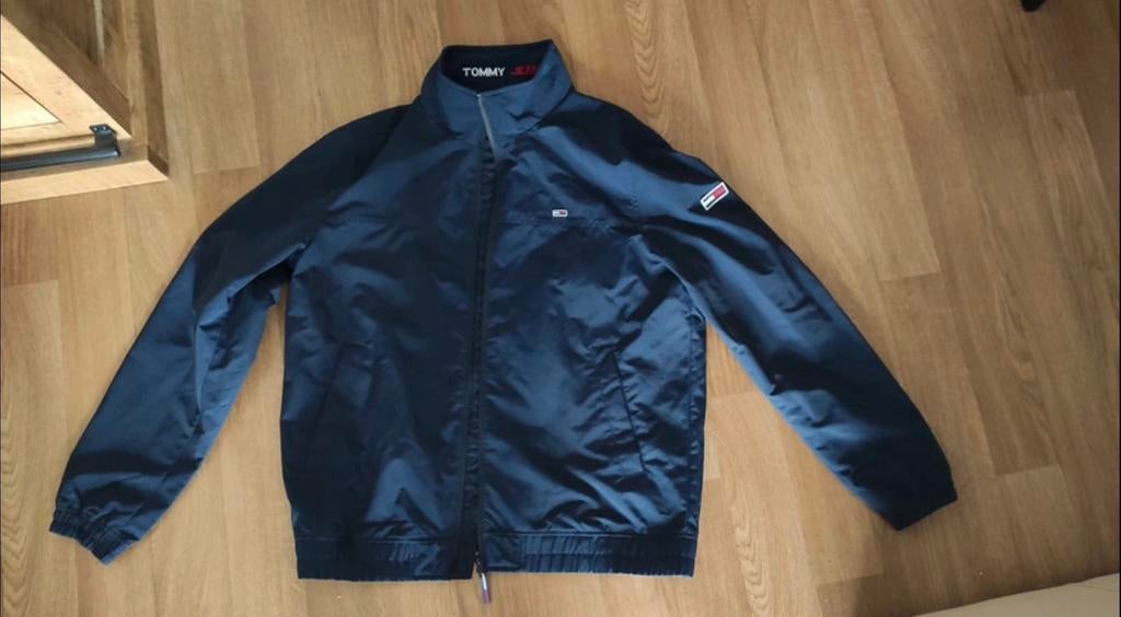 Nieuw Ongedragen Tommy Jeans Heren Zomerjas Blauw mt XXL, Enlèvement, Neuf, Taille 56/58 (XL), Bleu