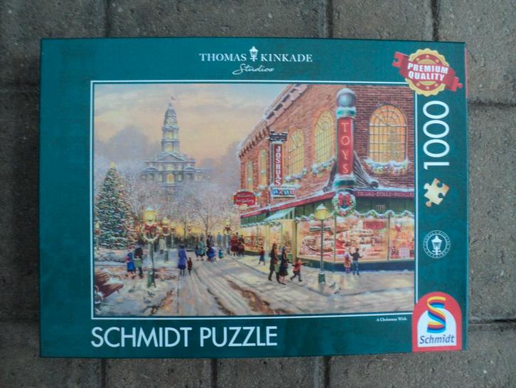 Différents puzzles Thomas Kinkade Schmidt, Hobby & Loisirs créatifs, Sport cérébral & Puzzles, Comme neuf, Puzzle, 500 à 1500 pièces