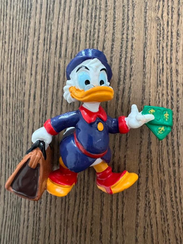 Uncle Scrooge Disney Bullyland-figuur uit 1989, Verzamelen, Poppetjes en Figuurtjes, Gebruikt, Ophalen of Verzenden
