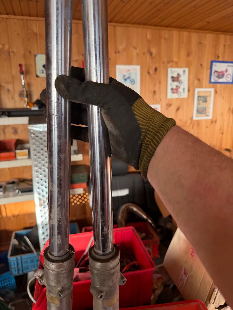 Honda MTX voorvork in nette staat, Fietsen en Brommers, Brommeronderdelen | Algemeen, Ophalen of Verzenden, Gebruikt, Frame, Honda