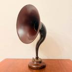 VESTE DE HAUT-PARLEUR EN CORNE 1920 RADIO GRAMOPHONE VINTAGE, Envoi