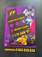 affiche GP de France F1 1997 Jordan Villeneuve, Enlèvement ou Envoi, ForTwo