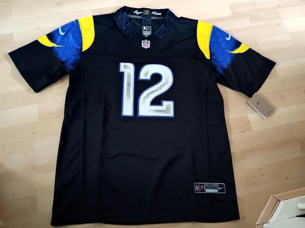 Los Angeles Rams Jersey Nacua maat: L, Kleding | Heren, Maat 52/54 (L), Zwart, Overige typen, Nieuw