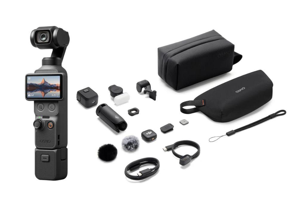 DJI Osmo Pocket 4 - Combo Creator, TV, Hi-fi & Vidéo, Caméras action, Enlèvement ou Envoi, Comme neuf, Autres marques