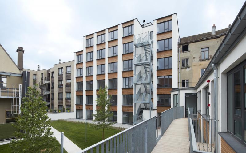 Studentenkamer te koop centrum Brussel. Slachthuisstraat., 16 m², (Studenten)kamer, 150 kWh/m²/jaar, Brussel