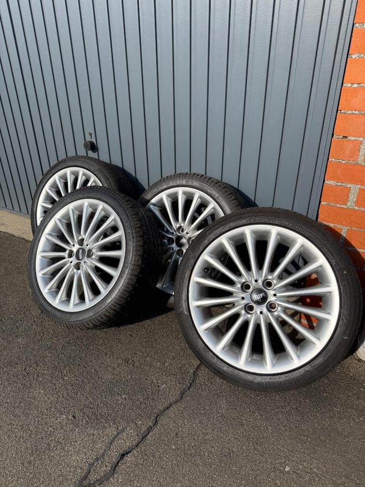Mini Cooper velgen 17inch, Autos : Pièces & Accessoires, Pneus & Jantes, Jante(s), Pneus été, 17 pouces, 205 mm, Véhicule de tourisme