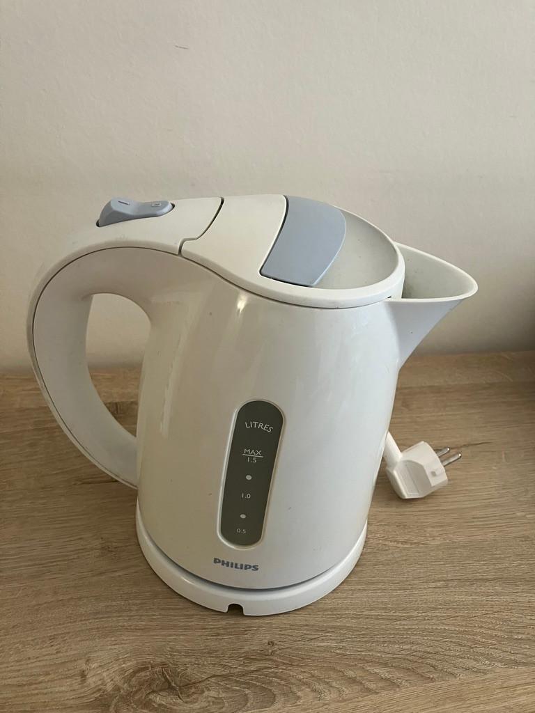 Waterkoker Philips, 1,5 L, Ophalen, Zo goed als nieuw