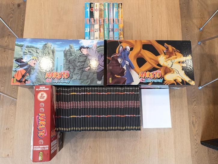 Naruto + Naruto Shippuden (1 à 30) - DVD éditions collector, CD & DVD, DVD | Films d'animation & Dessins animés, Utilisé, Anime (japonais)