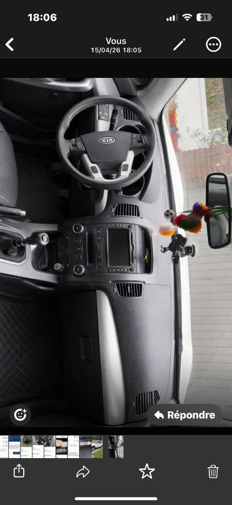 kia sorento 7 places, Cuir, Euro 5, Achat, Noir