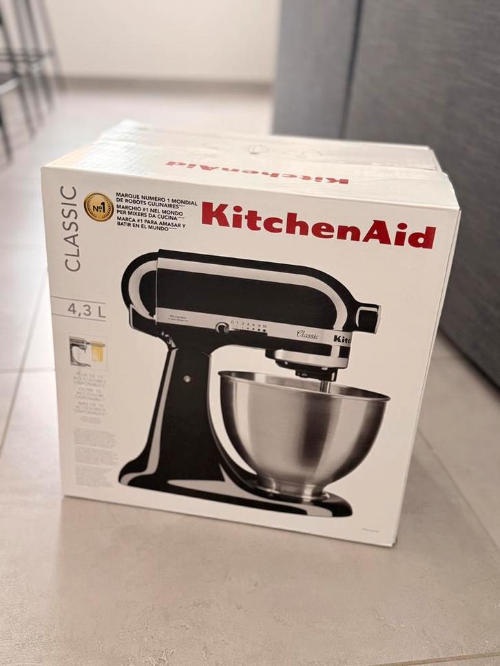 Robot de cuisine KitchenAid Classic, Electroménager, Mélangeurs de cuisine, Neuf, 4 litres ou plus, 3 vitesses ou plus, Résiste au lave-vaisselle