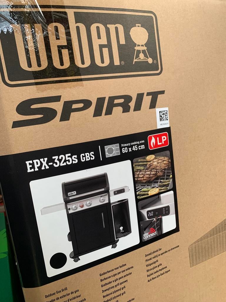 Weber spirit gasbarbecue EPX-325s gbs, Jardin & Terrasse, Barbecues à gaz, Enlèvement, Neuf