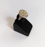Bague en argent avec un beau motif, Neuf, 18 à 19, Argent, Argent