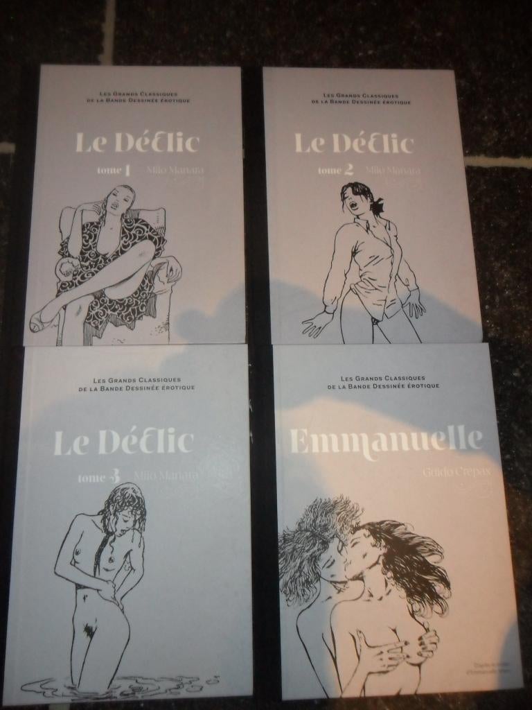 Les grands classiques de la bande dessinée érotique, Plusieurs BD, Enlèvement ou Envoi, Comme neuf
