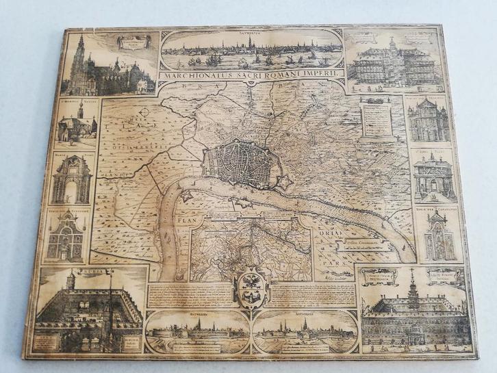 Marchionatus Sacri Romani Imperii Antwerpen, Antiek en Kunst, Kunst | Litho's en Zeefdrukken, Ophalen of Verzenden