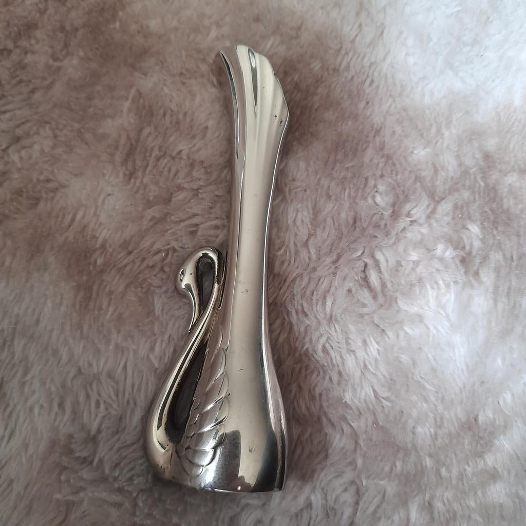 Elegante  vintage soliflore zwaan, Ophalen