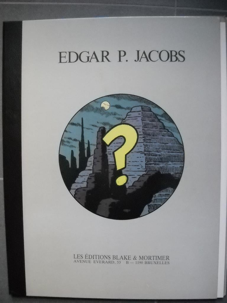 Port Folio Blake Et Mortimer Grand Format 35/46, Verzenden, Zo goed als nieuw