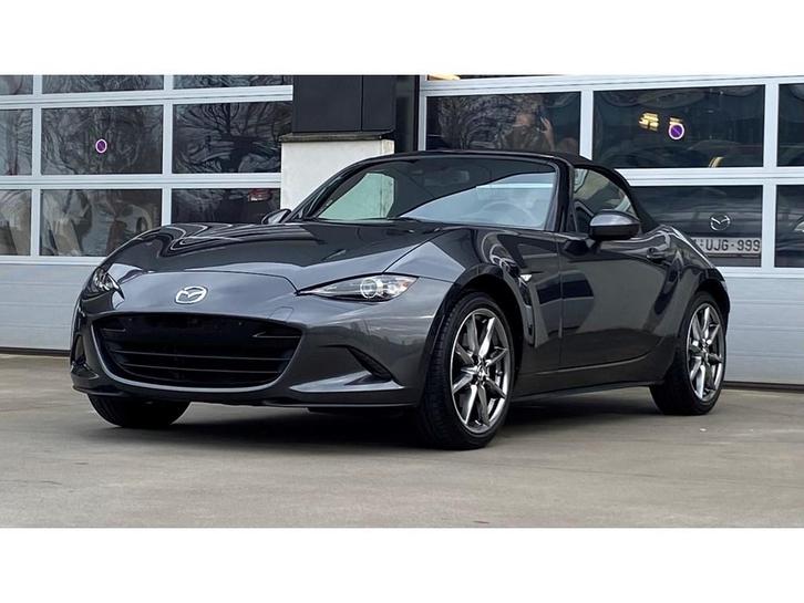 Mazda MX-5 Skycruise 2.0, Auto's, Mazda, MX-5, Benzine, Euro 6, Cabriolet, 2 deurs, Handgeschakeld, Blauw, Zwart
