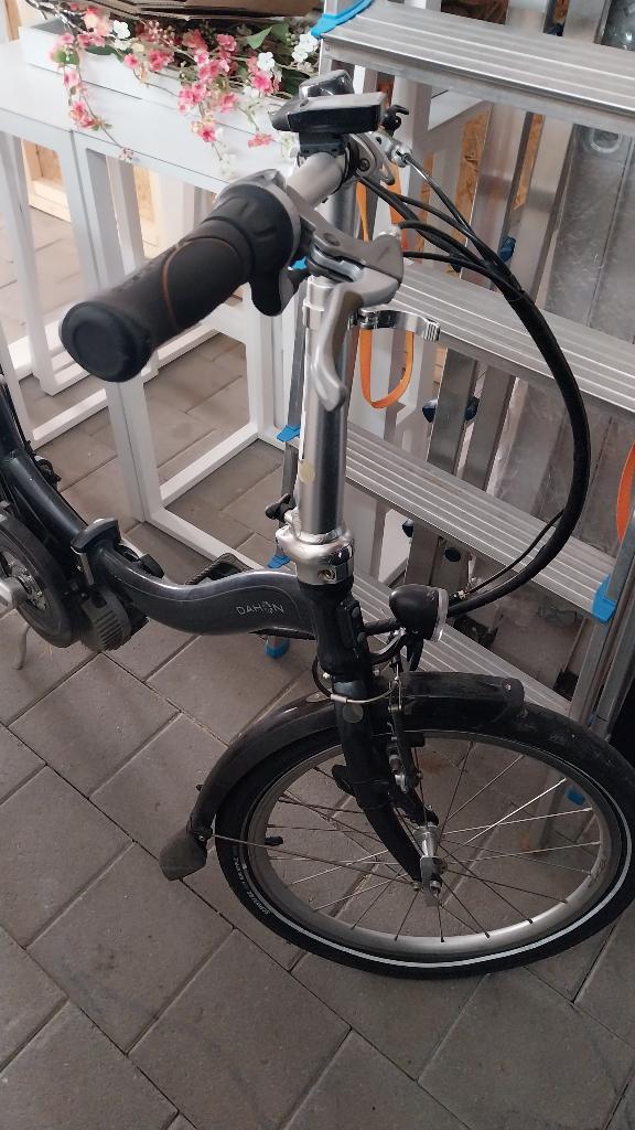 Elektrische plooifiets, Vélos & Vélomoteurs, Vélos | Vélos pliables, Enlèvement, Utilisé, Totalement pliable, Dahon