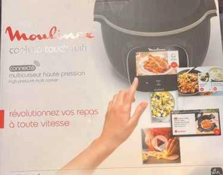 Cookeo Moulinex Touch Wifi - Neuf - Emballer, Electroménager, Friteuses à air