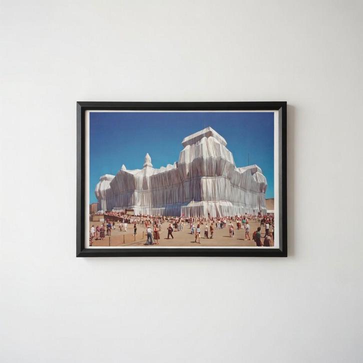 Christo wrapped 15€, Antiek en Kunst, Kunst | Litho's en Zeefdrukken, Ophalen of Verzenden