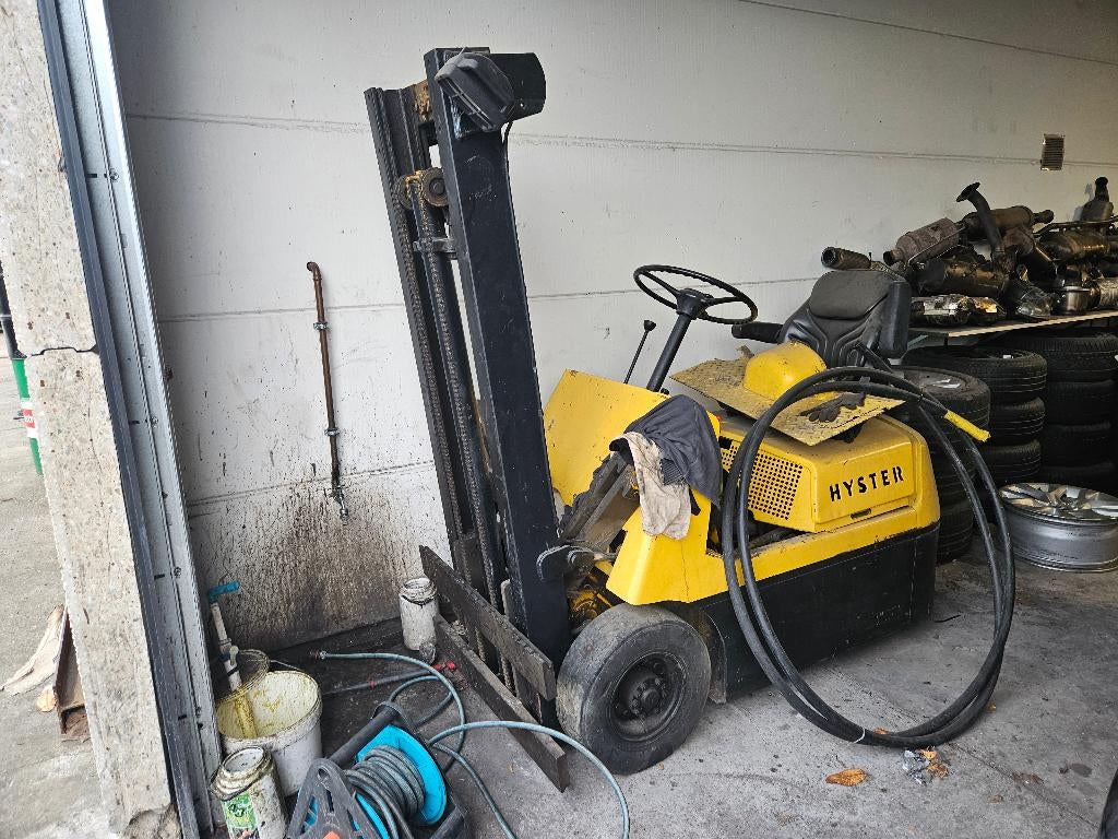 Clark Hyster ne démarre pas, Enlèvement