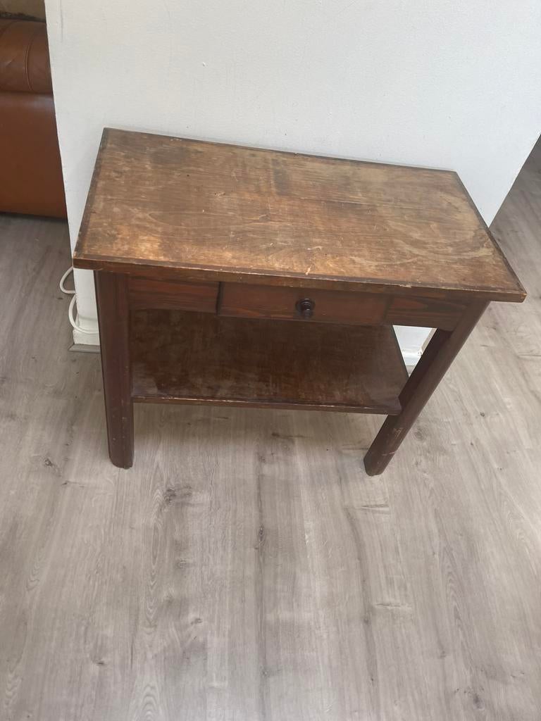 Eiken/ beuk kast 50’s, Ophalen