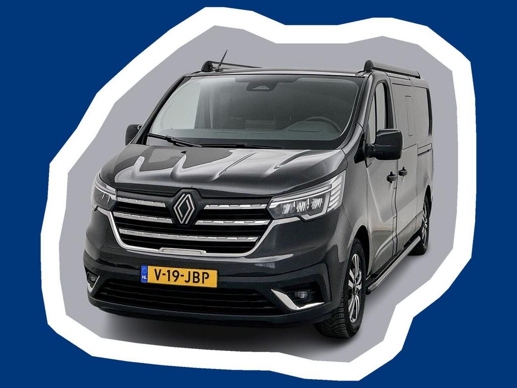 Renault Trafic 2.0 Blue dCi EDC 170 T29 L2H1 Extra DC Dubbel, Automaat, Parkeersensor, Renault, Zwart