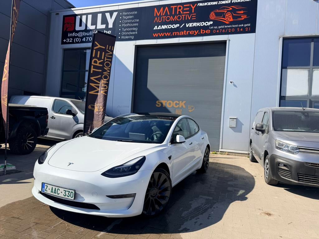 Tesla 3 Performance Enhanced Autopilot, Auto's, Te koop, Model 3, Elektrisch, Bedrijf