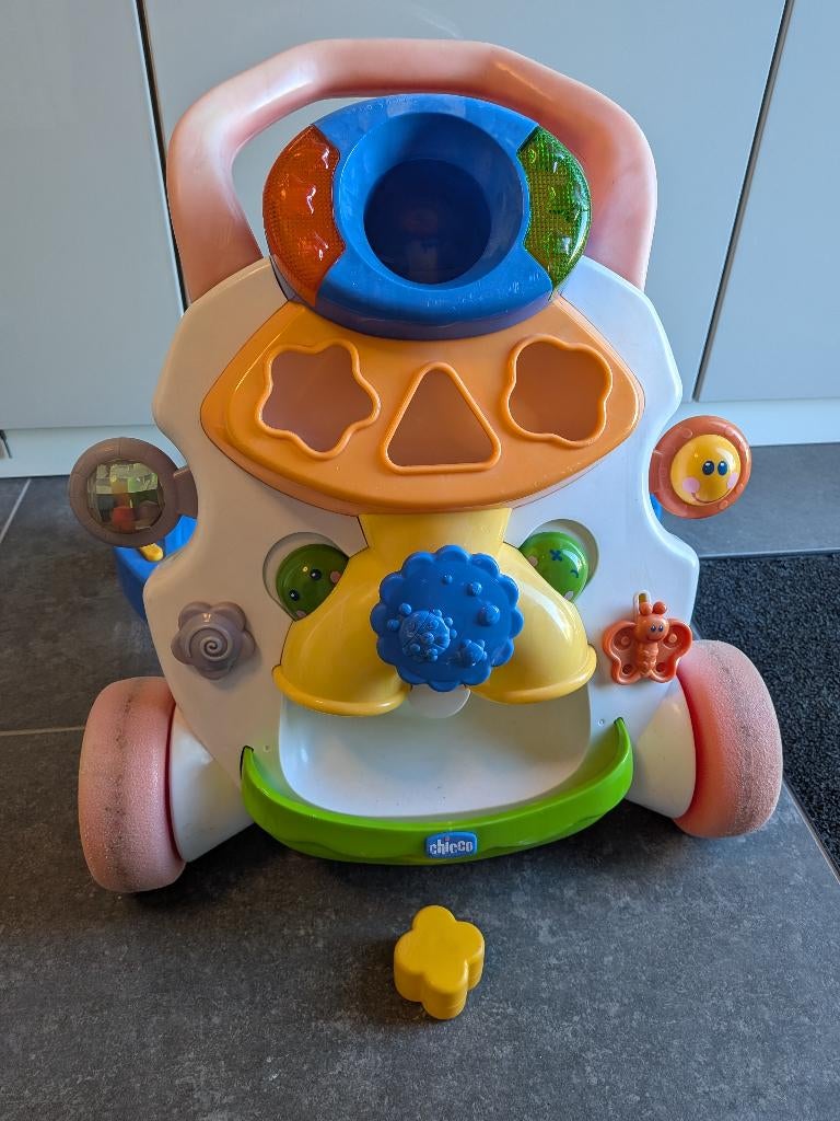 Chicco loopwagen activity center 2 in 1, Ophalen, Gebruikt, Overige typen, Met licht