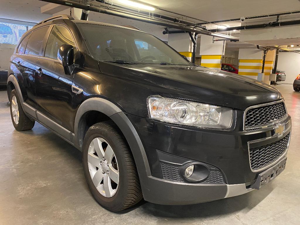Chevrolet captiva 2.2d 163ch 149000km 7Pl startprobleem, Auto's, Chevrolet, Voorwielaandrijving, Euro 5, Zwart, 4 cilinders