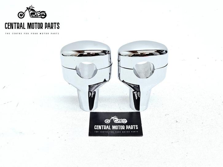 Rehausseurs chromés Fat Bar, Motos, Pièces | Harley-Davidson, Utilisé, Enlèvement ou Envoi