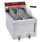 Friteuse électrique 2 x 8 Lit. - TOP, 4 litres ou plus, Enlèvement ou Envoi, Neuf, Friteuse duo