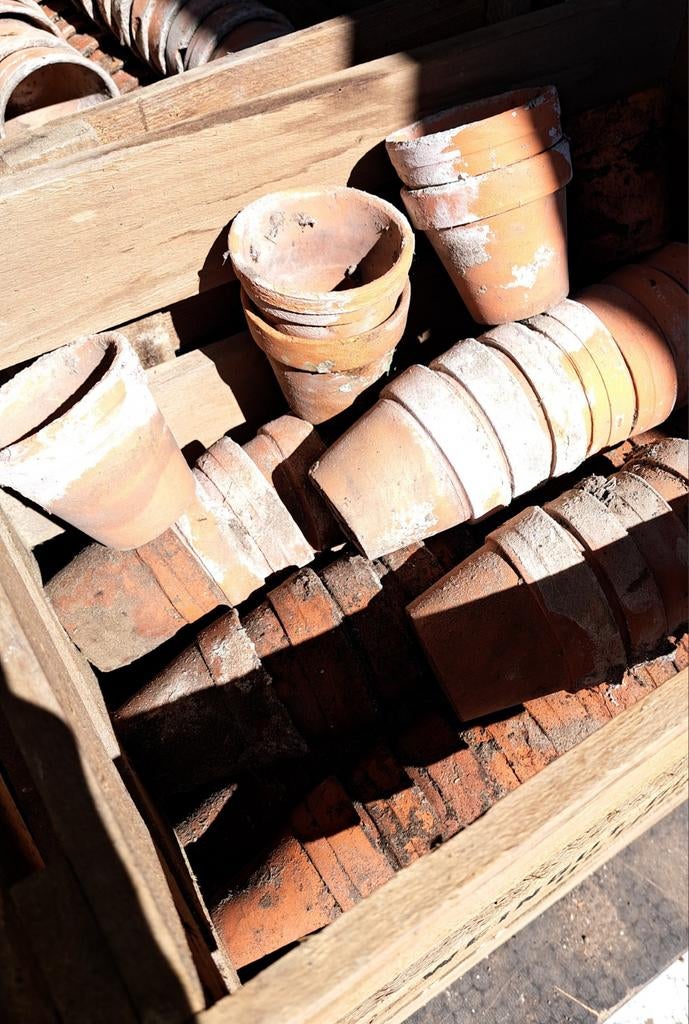 Pot potten oude stenen potjes decoratie, Ophalen