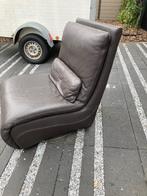 Lederen zetel, Ophalen, Zo goed als nieuw, 75 tot 100 cm, Modern