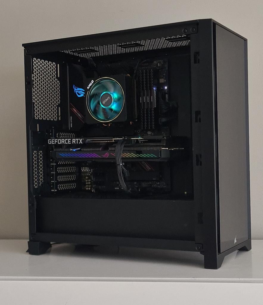 Gaming PC (RTX 3060, 32GB RAM, WiFi, 1000 GB SSD), Ophalen, 32 GB, Virtual Reality, 1000 GB