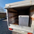aanhangwagen  met afneembare huif, Ophalen, Gebruikt