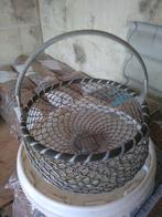 inox mand, Maison & Meubles, Accessoires pour la Maison | Plataux & Paniers, Enlèvement, Utilisé, Panier