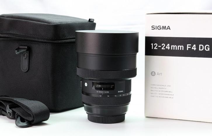 Sigma 12 - 24mm F4 DG Art (Canon EF), Audio, Tv en Foto, Foto | Lenzen en Objectieven, Zo goed als nieuw, Groothoeklens, Zoom