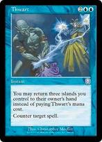 Thwart - MMQ - MTG - PL, Hobby en Vrije tijd, Verzamelkaartspellen | Magic the Gathering, Ophalen of Verzenden