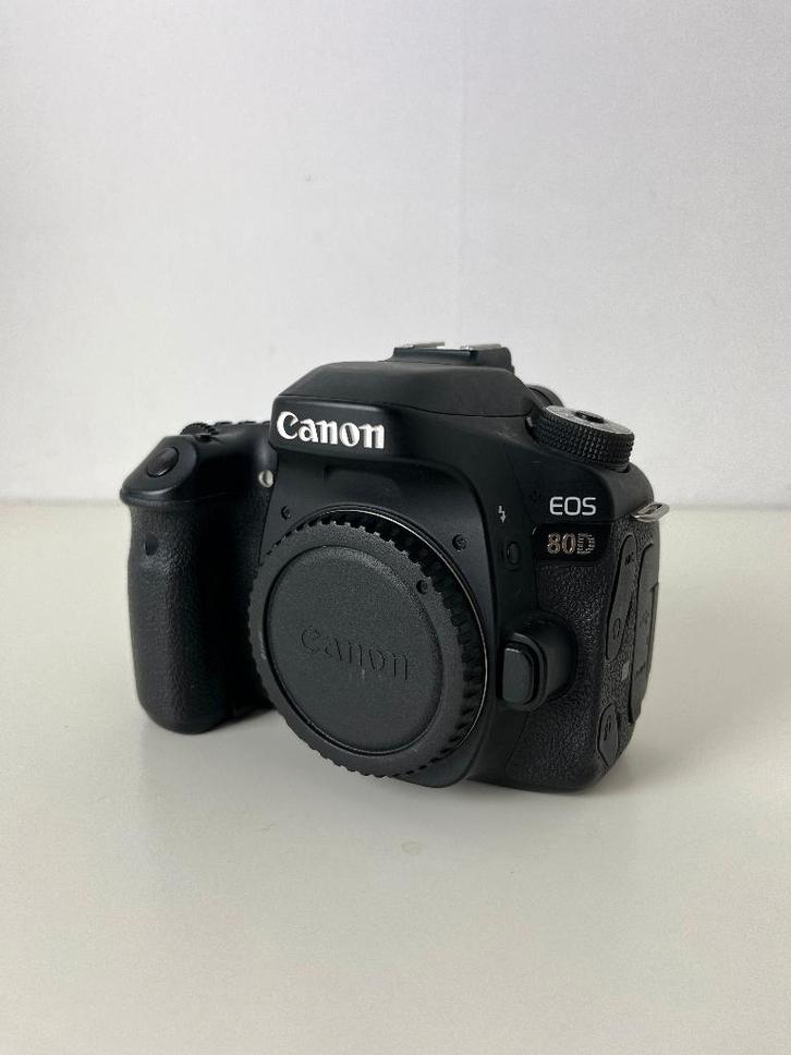 Canon EOS 80D + 2 accu’s + dummy | Slechts 4400 clicks, Audio, Tv en Foto, Fotografie | Professionele apparatuur, Gebruikt, Ophalen