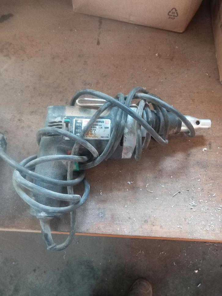 schroefmachine, Doe-het-zelf en Bouw, Gereedschap | Boormachines, Gebruikt, Boor- en Schroefmachine, 400 tot 600 watt, Ophalen